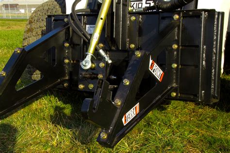 motorized skid steer 3-point adapter|3 point skid steer pto.